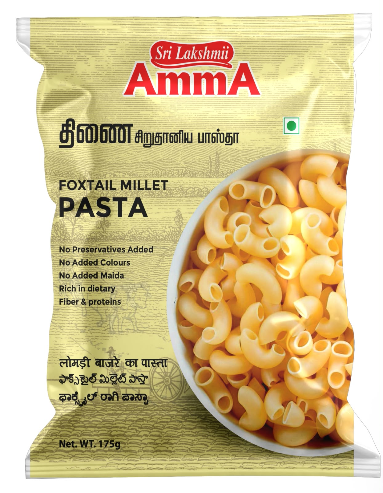 Foxtail Millet Pasta