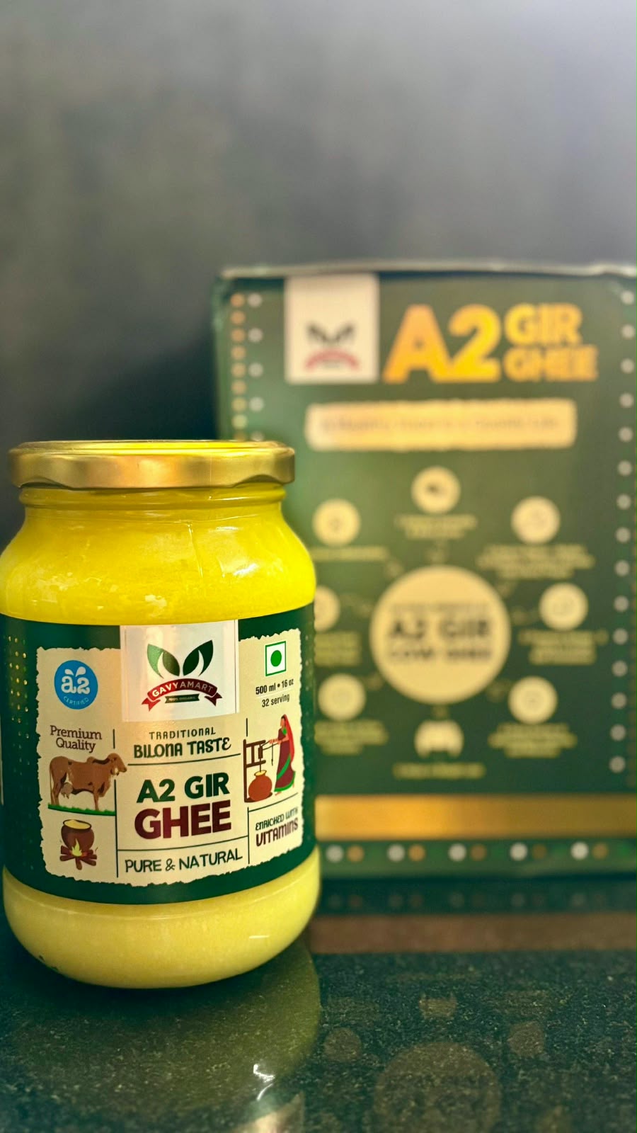 A2 Gir Cow Ghee
